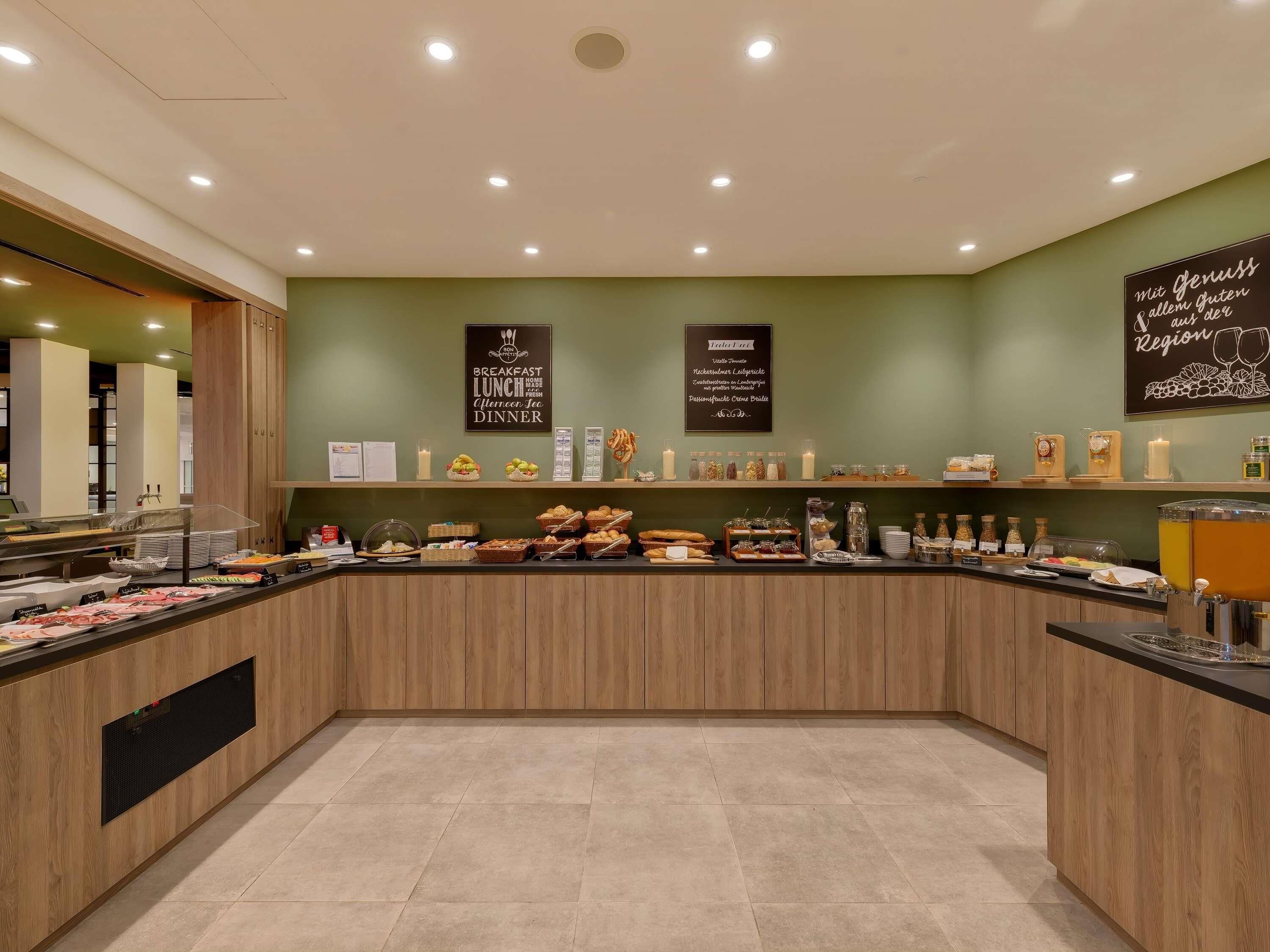 daily buffet breakfast (eur 18 per person)