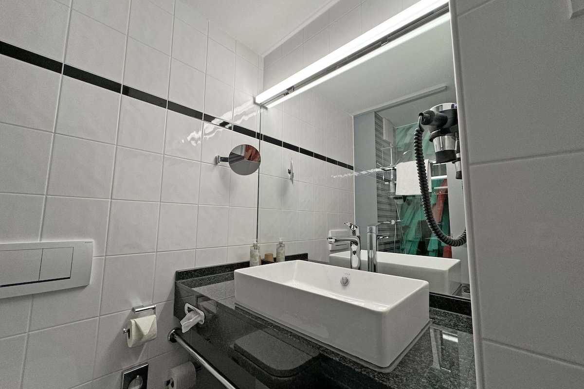 desk, laptop workspace, blackout curtains, soundproofing