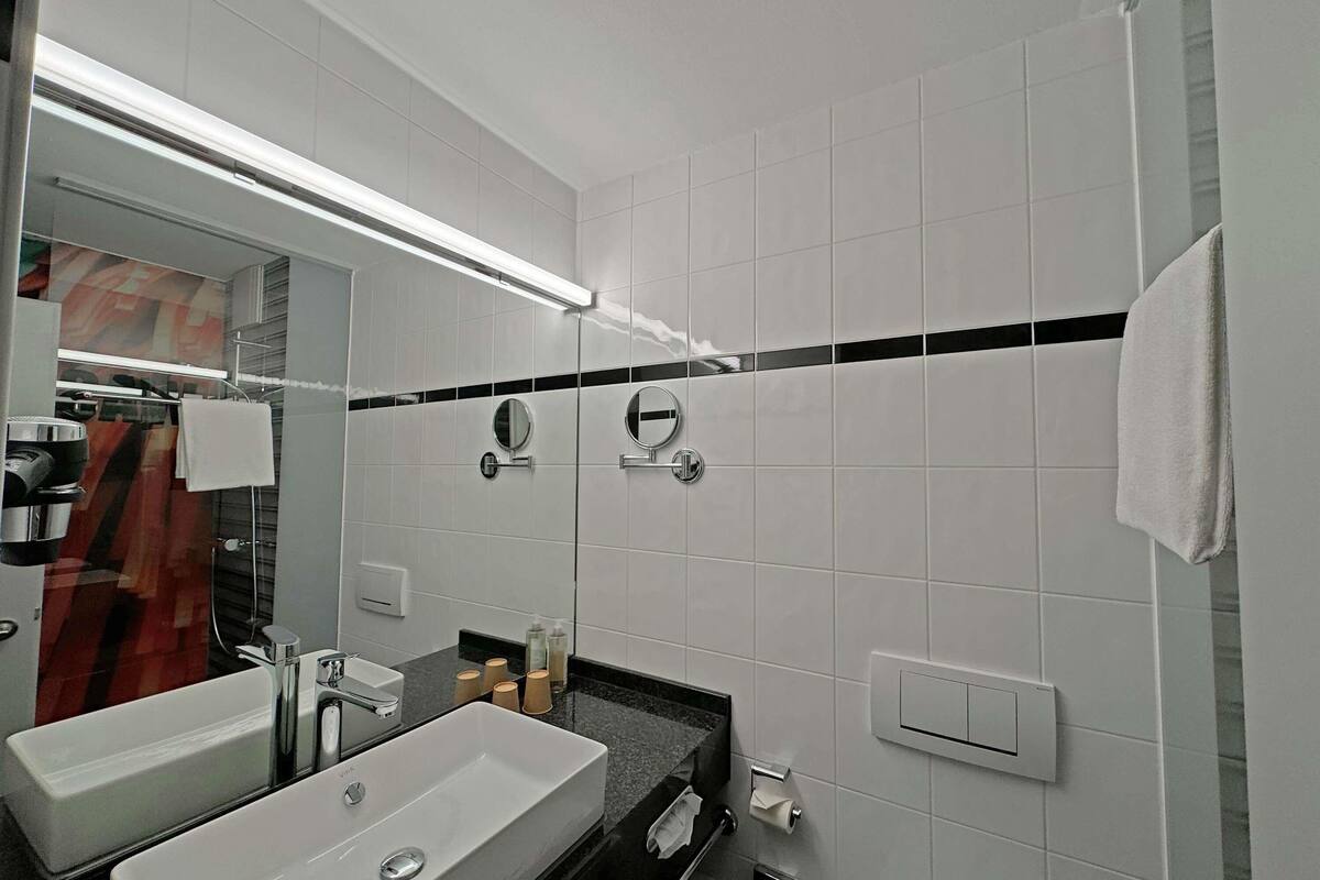 desk, laptop workspace, blackout curtains, soundproofing