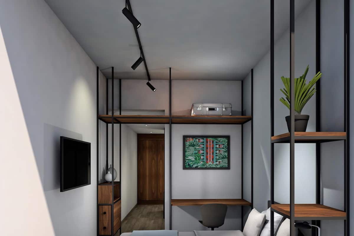 Standard Studio | Minibar, desk, laptop workspace, free WiFi