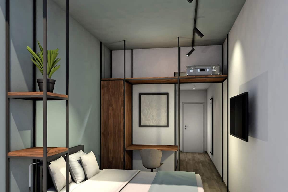 Studiolo | Minibar, desk, laptop workspace, free WiFi