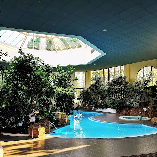 Sauna, bain à remous, hammam