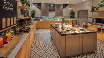 Daily buffet breakfast (EUR 29 per person)