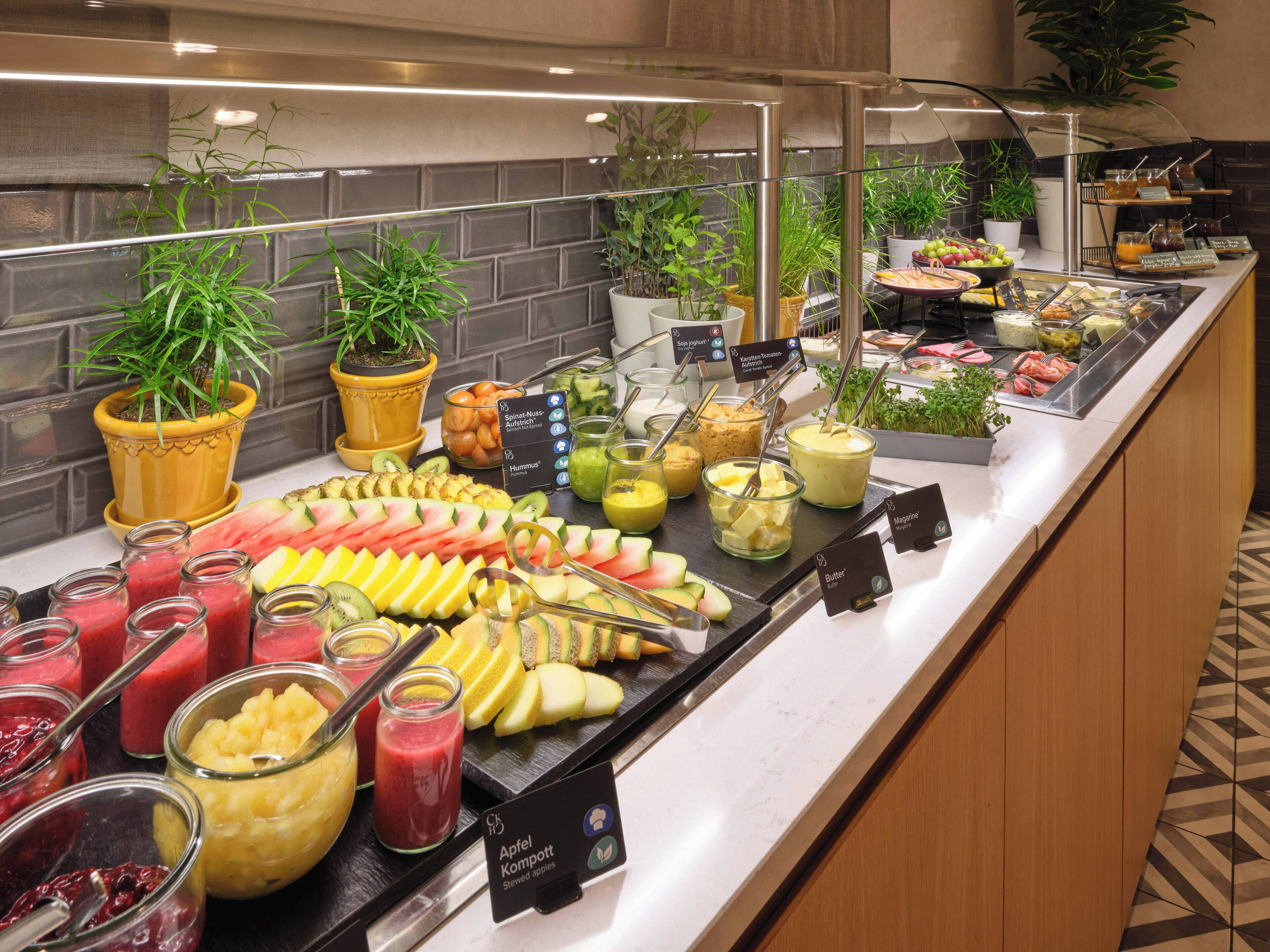 매일 뷔페 아침 식사(1인당 EUR 29)