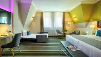 Superior Room | In-room safe, desk, laptop workspace, iron/ironing board