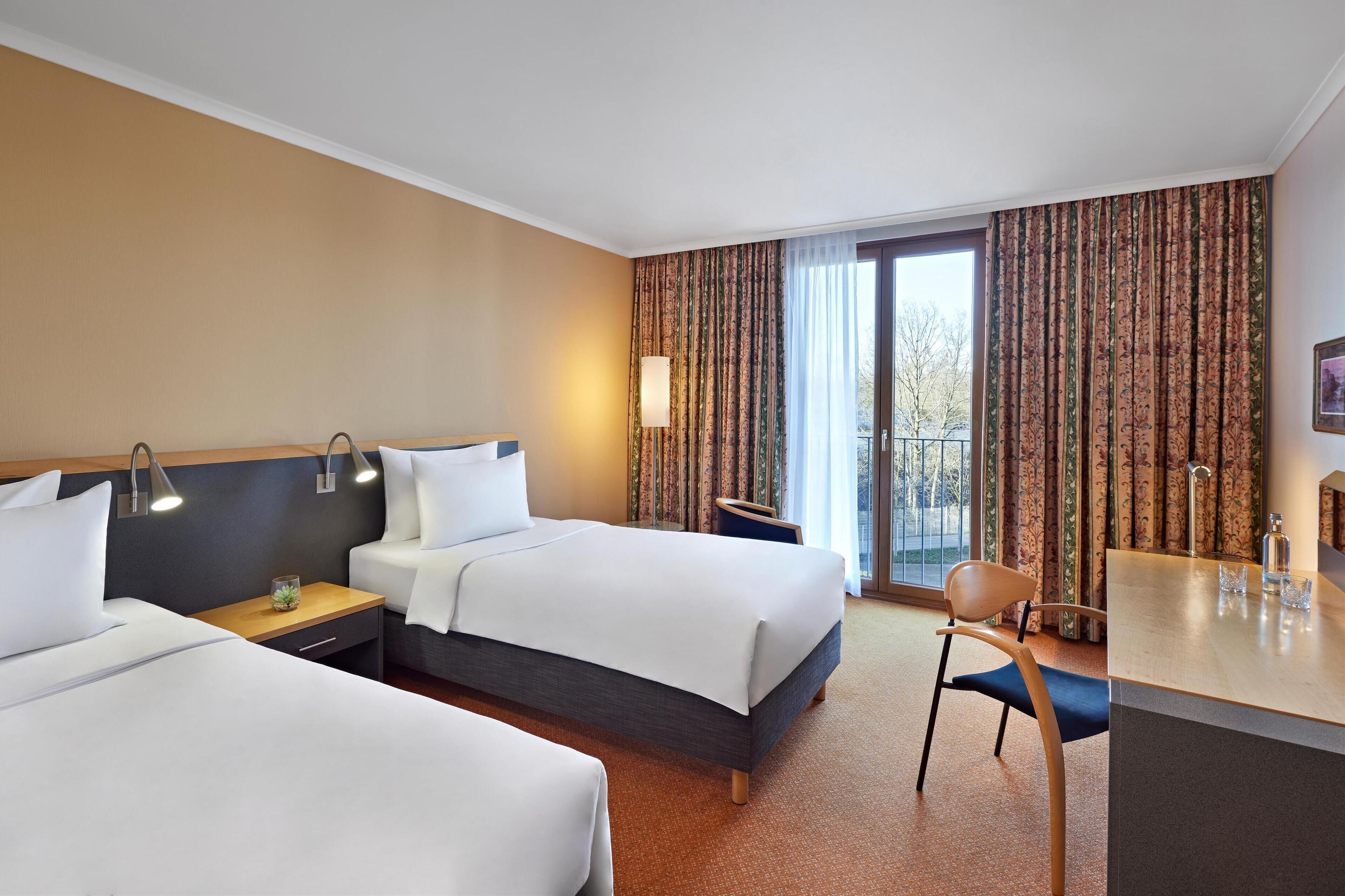 hypo-allergenic bedding, pillow-top beds, minibar, in-room safe