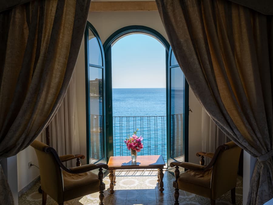 Quadruple Room, Sea View