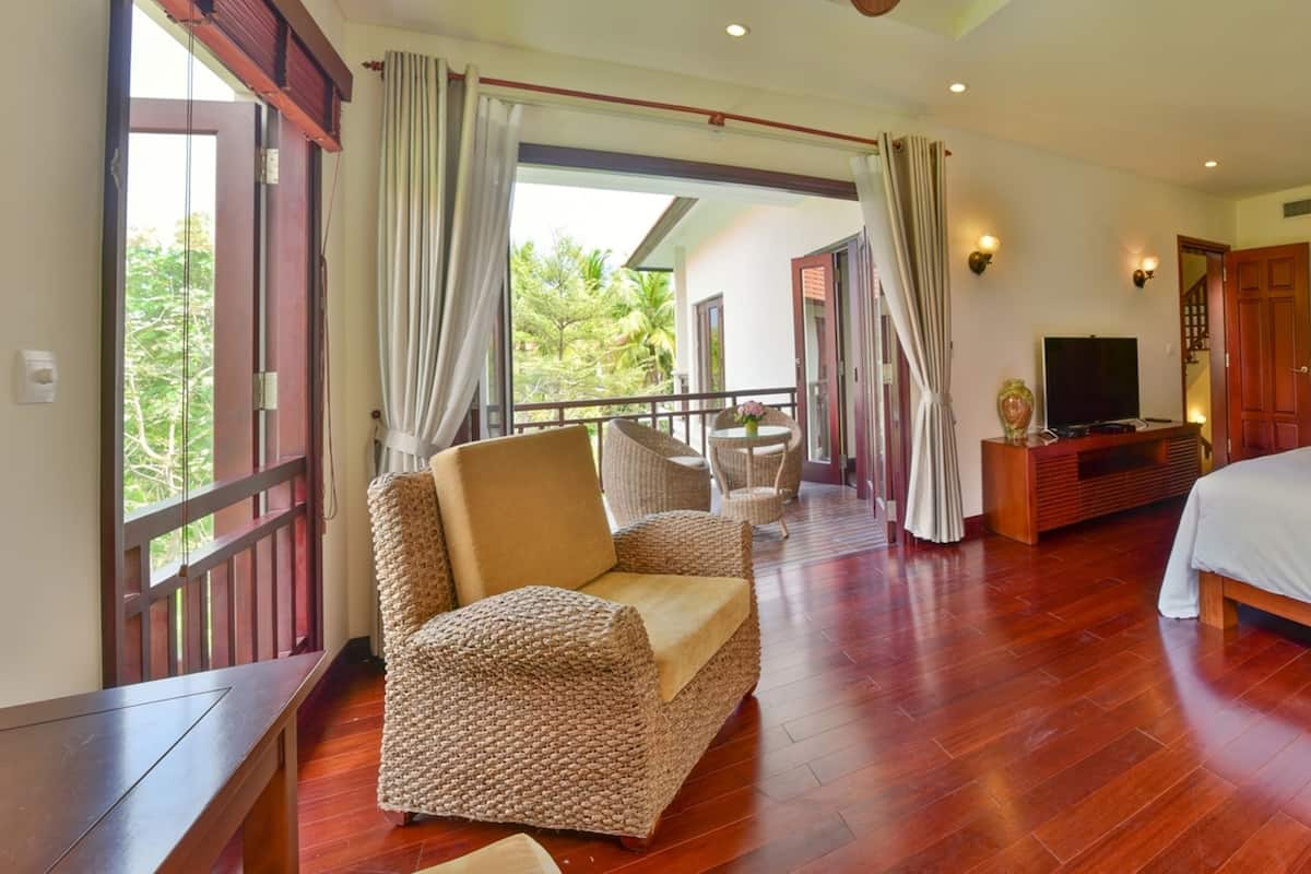Vila, 2 quartos, piscina particular (2 Spa treatments per adult per night) | 1 quarto, roupas de cama premium, frigobar, cofres nos quartos