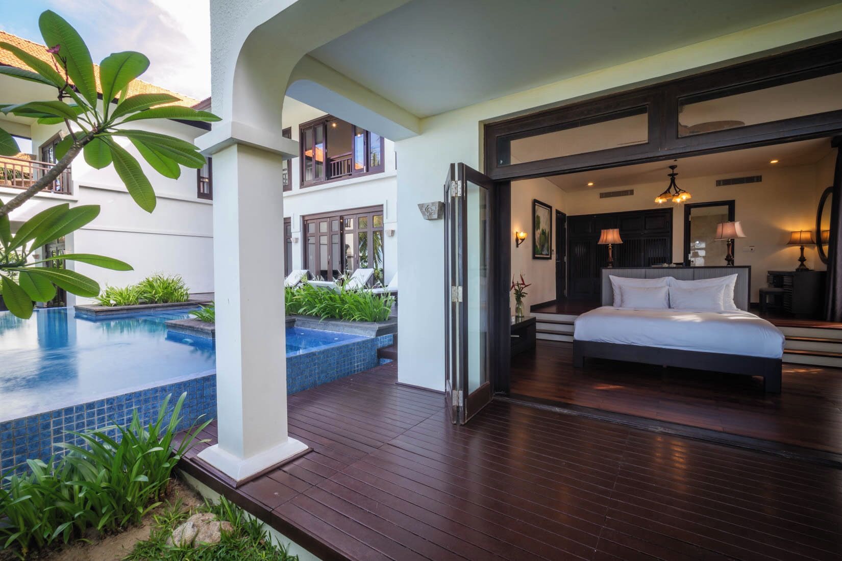 Luxury Villa, 4 Bedrooms, Ocean View | Premium bedding, minibar, in-room safe, desk