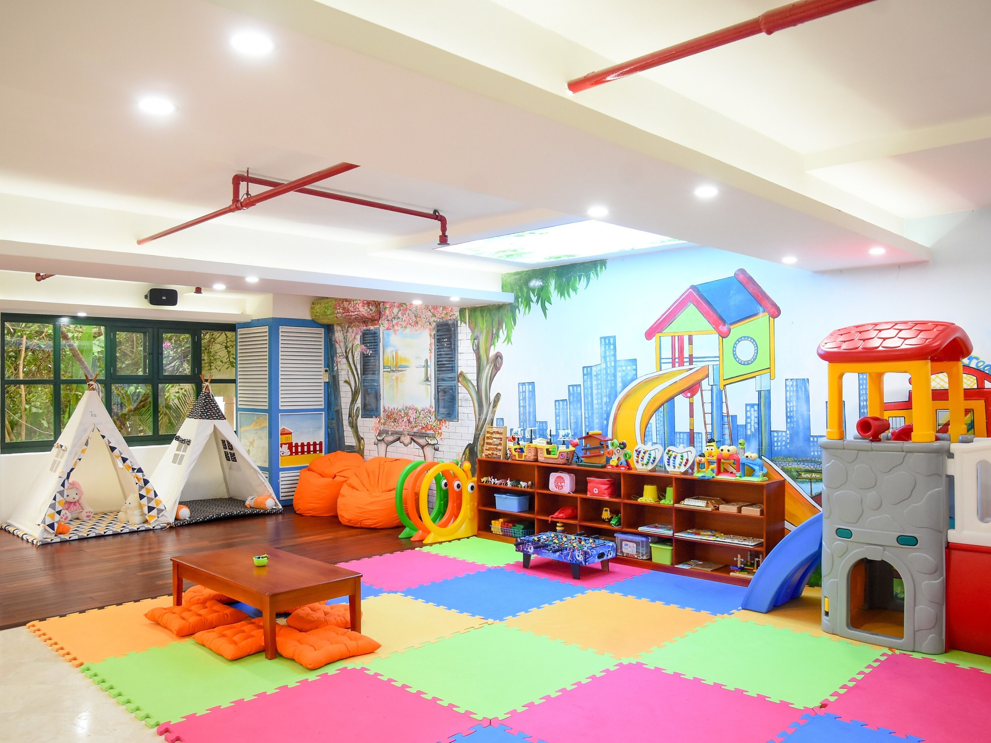 children’s play area – indoor