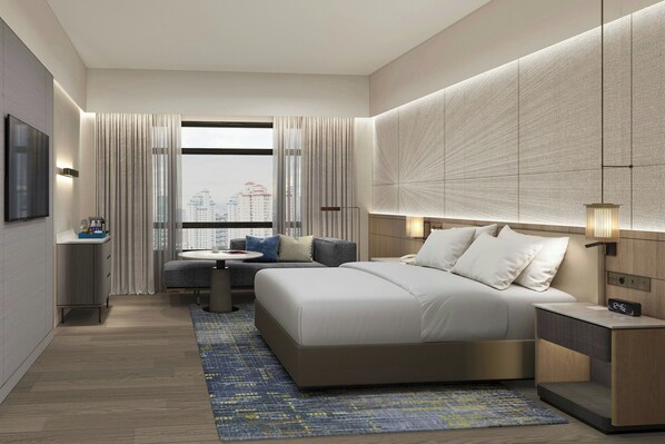 In-room safe, desk, iron/ironing board, free WiFi - Petaling Jaya Marriott Hotel (Petaling Jaya)