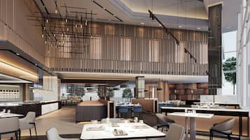 3 restaurants, breakfast served