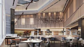 3 restaurants, breakfast served