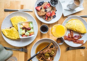 Daily buffet breakfast (INR 500 per person)