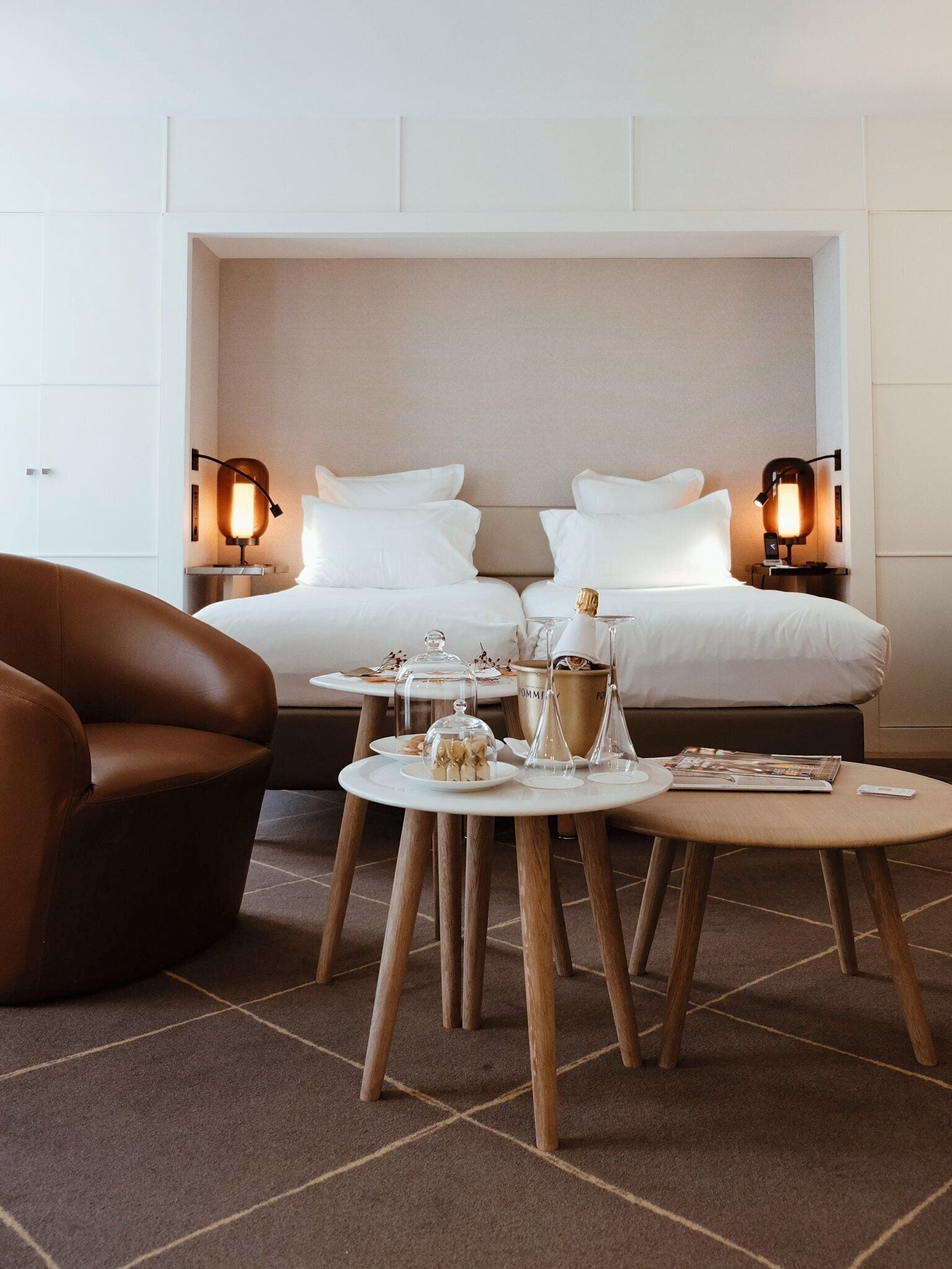 Junior Suite Madeleine view | Premium bedding, pillow-top beds, minibar, in-room safe