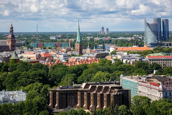 City view from property