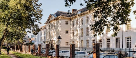 Voorkant van accommodatie