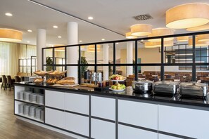 Daily buffet breakfast (EUR 18 per person)