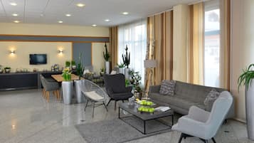 Sala de estar en el lobby