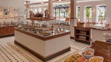 Daily buffet breakfast (EUR 22 per person)