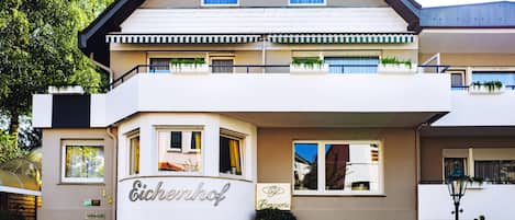 Voorkant van accommodatie