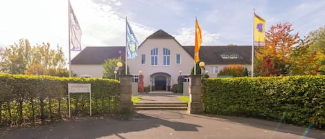 Overnatningsstedets facade