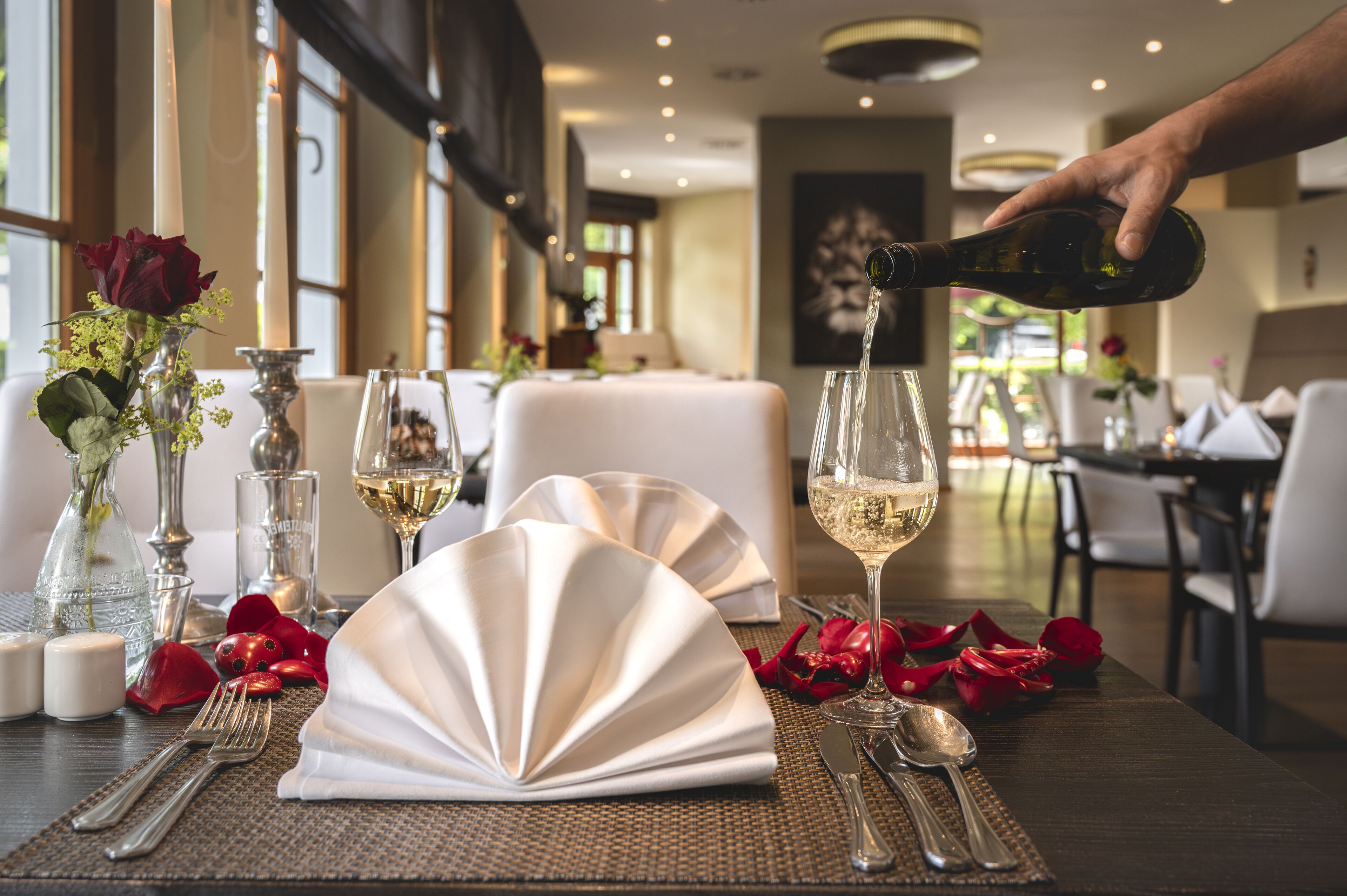 Pariskuntien ruokailu