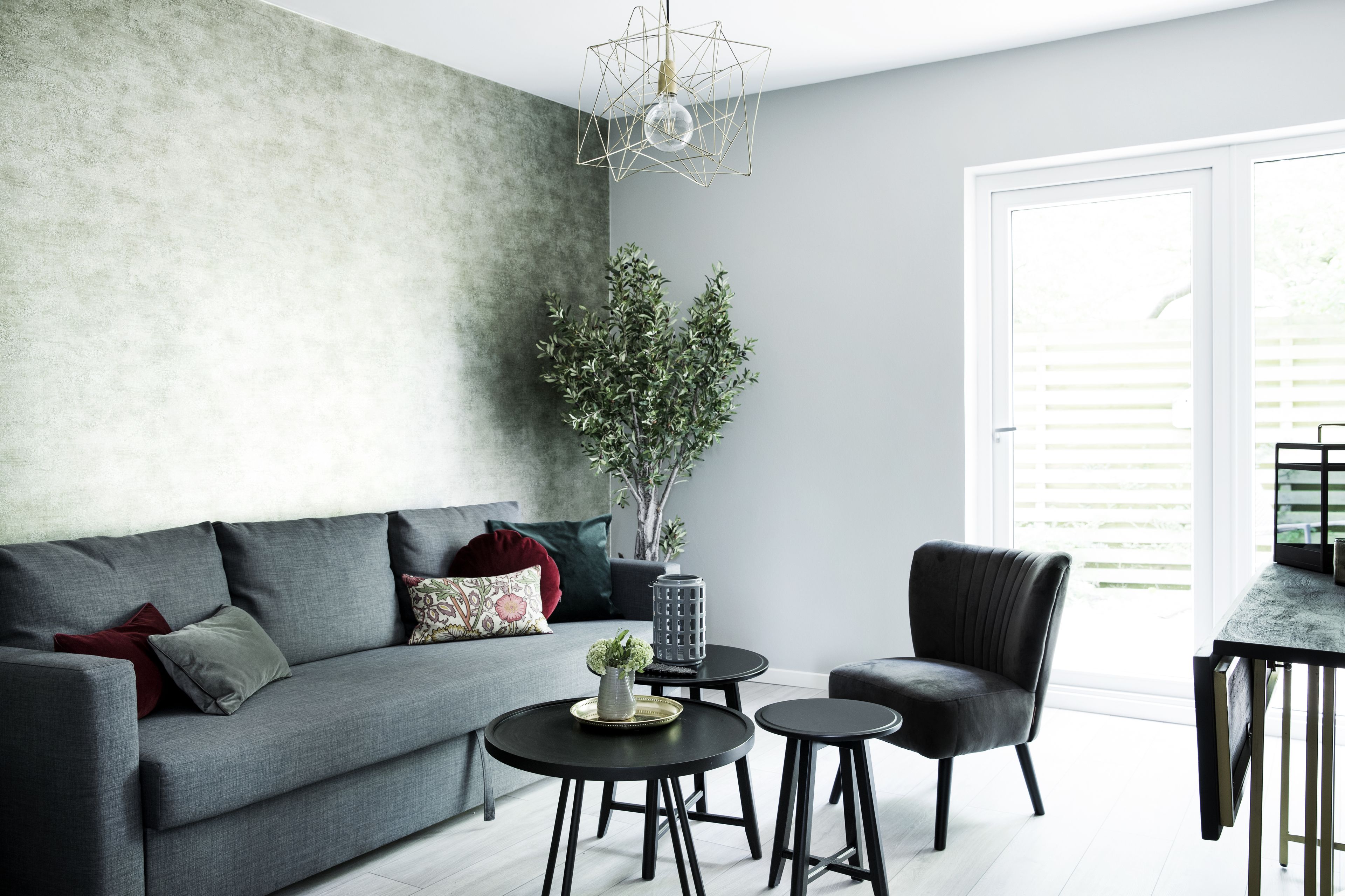 Superior-lejlighed - 1 soveværelse - køkken | Opholdsområde | Fladskærms-tv