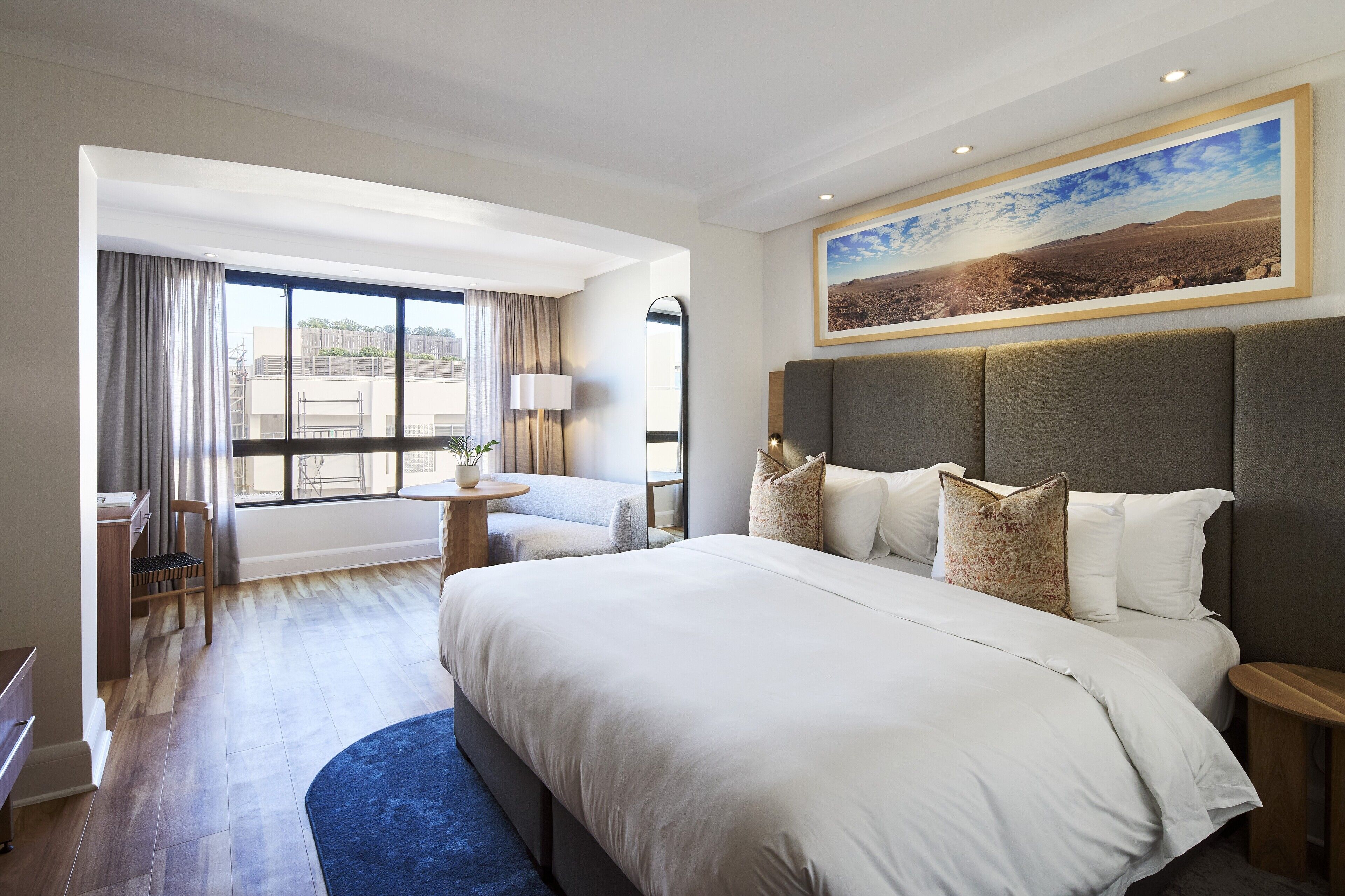 studio | egyptian cotton sheets, premium bedding, tempur-pedic beds, in-room safe