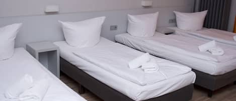 Desk, iron/ironing board, free WiFi, bed sheets