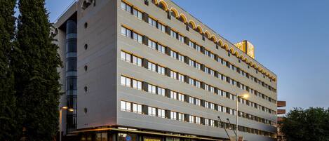 Voorkant van accommodatie