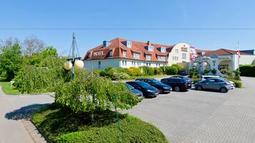 Fassade der Unterkunft