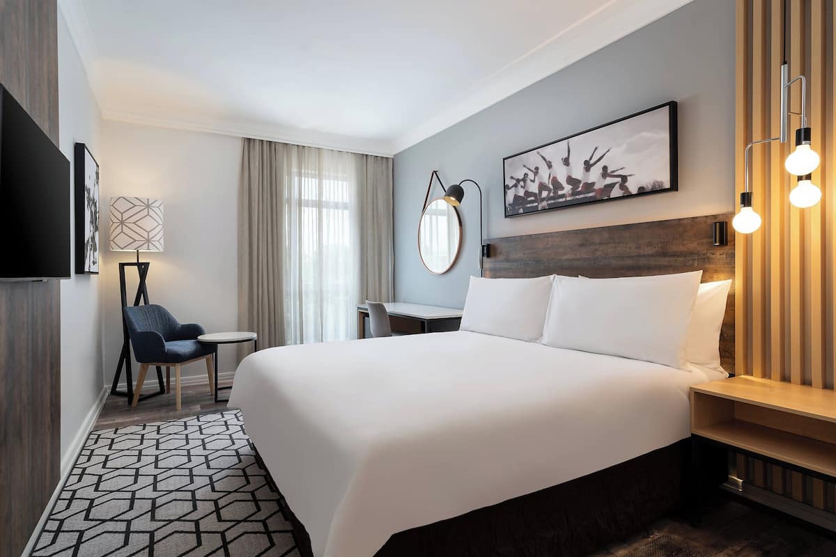 1 chambre, literie de qualité supérieure, matelas mémoire de forme