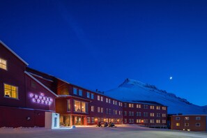 Front of property - Funken Lodge (Longyearbyen)