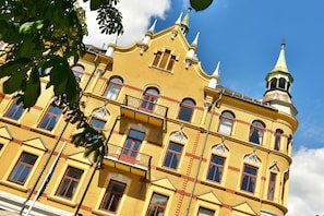 Overnatningsstedets facade