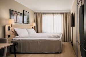 Rom, 1 queensize-seng | Strykejern/-brett, wi-fi (inkludert), sengetøy og rullestolvennlig