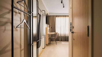 Enkeltrom | Strykejern/-brett, wi-fi (inkludert), sengetøy og rullestolvennlig