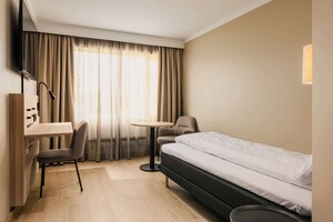 Enkeltrom | Strykejern/-brett, wi-fi (inkludert), sengetøy og rullestolvennlig