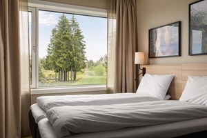 Tomannsrom, 2 enkeltsenger | Strykejern/-brett, wi-fi (inkludert), sengetøy og rullestolvennlig