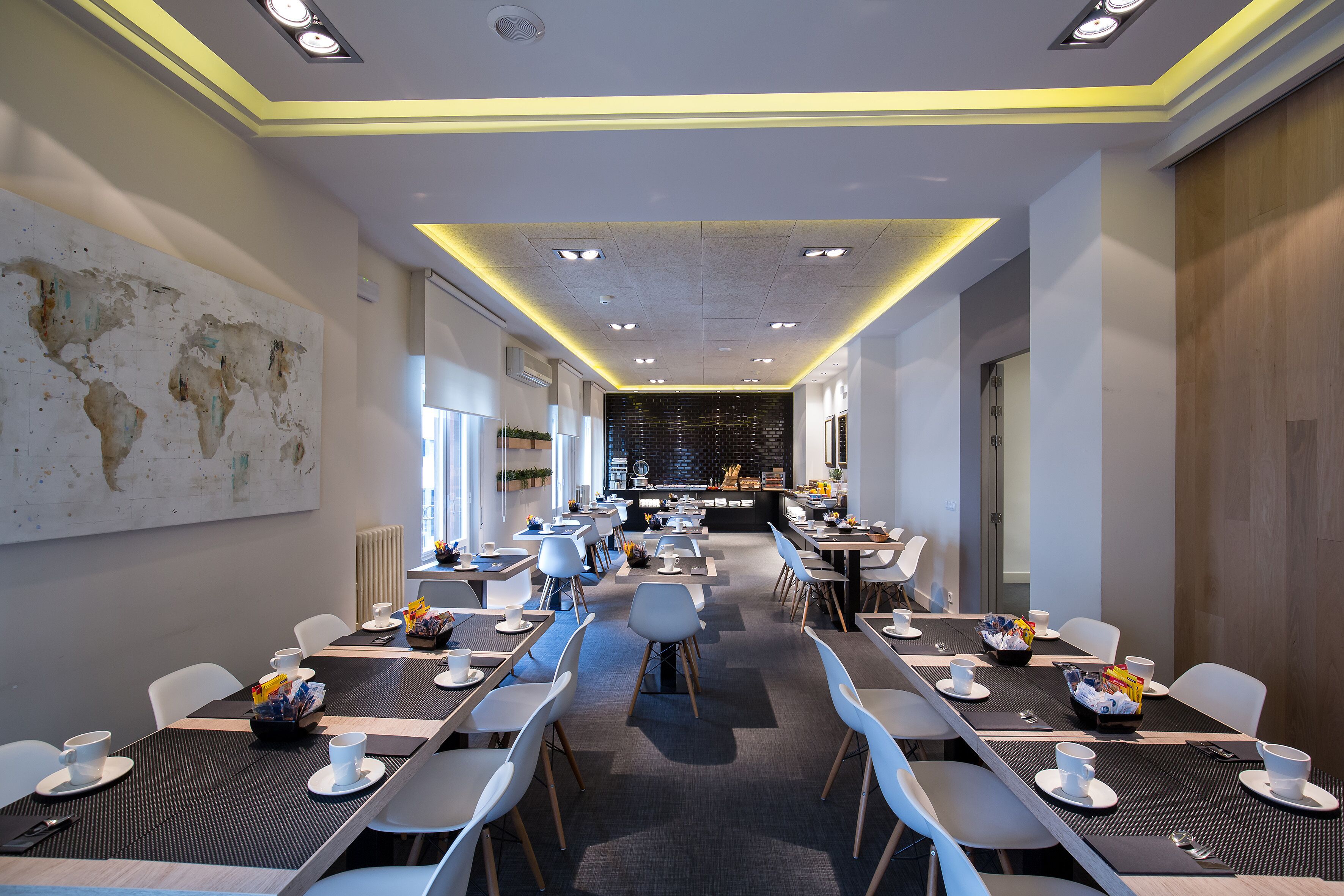 daily buffet breakfast (eur 15 per person)