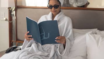 1 habitación y ropa de cama de alta calidad