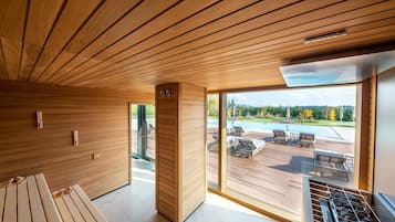 Sale per trattamenti di coppia, sauna, vasca idromassaggio, bagno turco