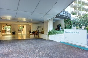 Façade de l’hébergement