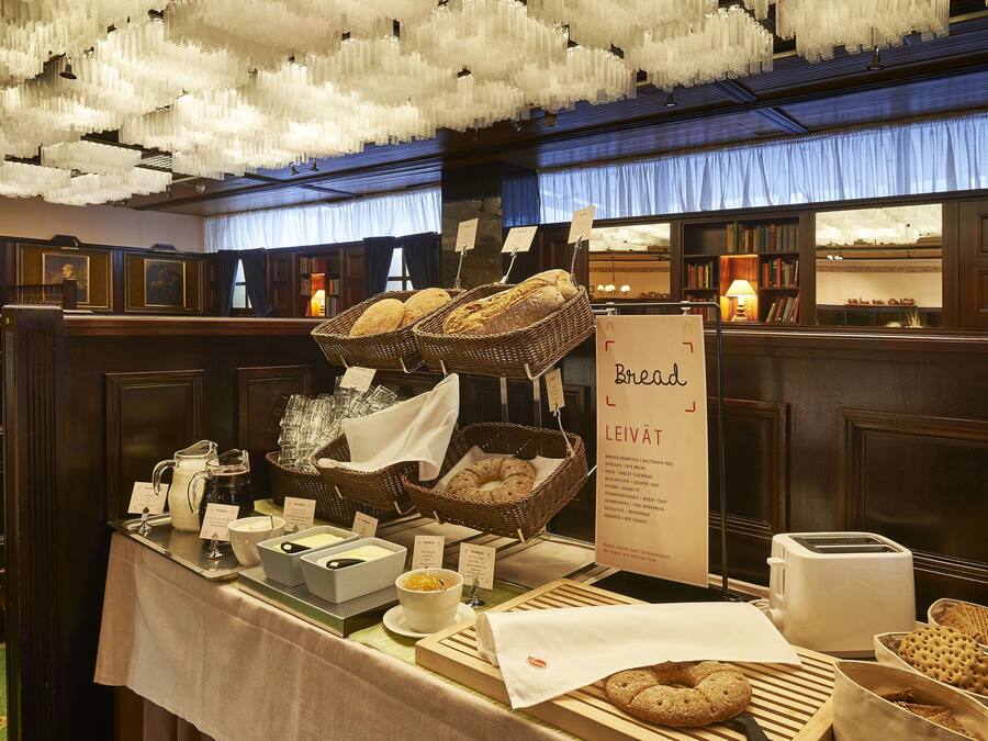 Daily buffet breakfast (EUR 21 per person)
