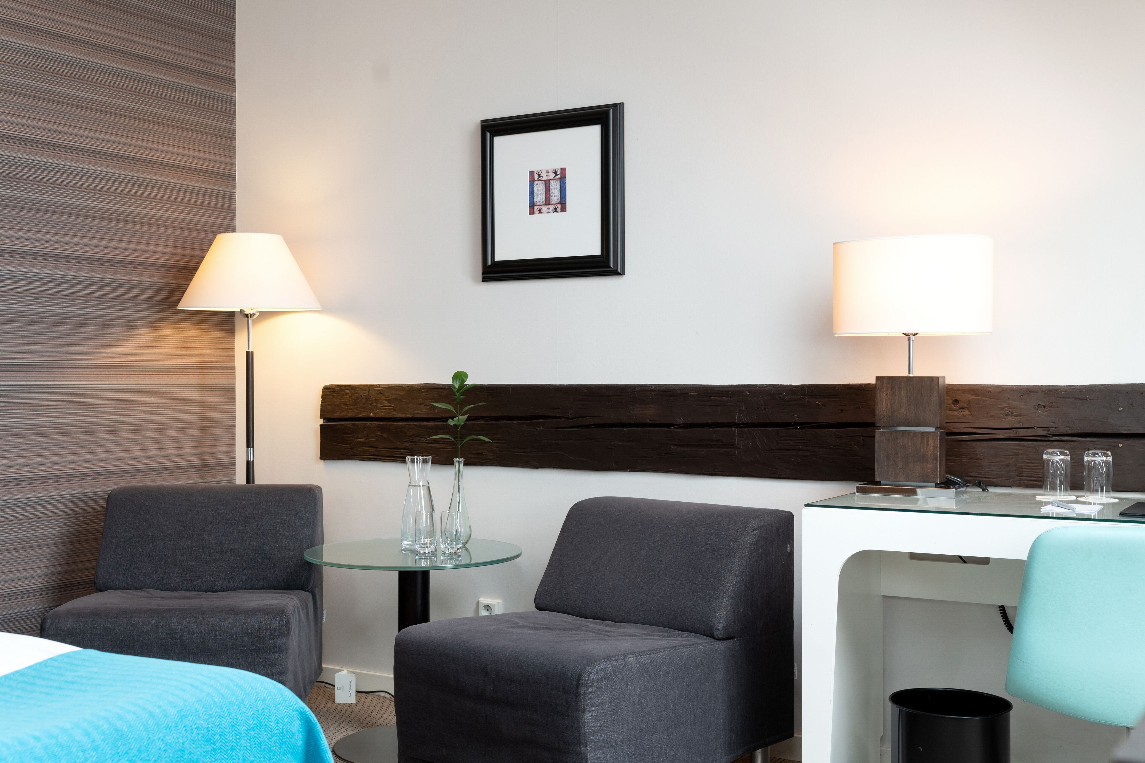 deluxe room | 1 bedroom, desk, laptop workspace, blackout curtains