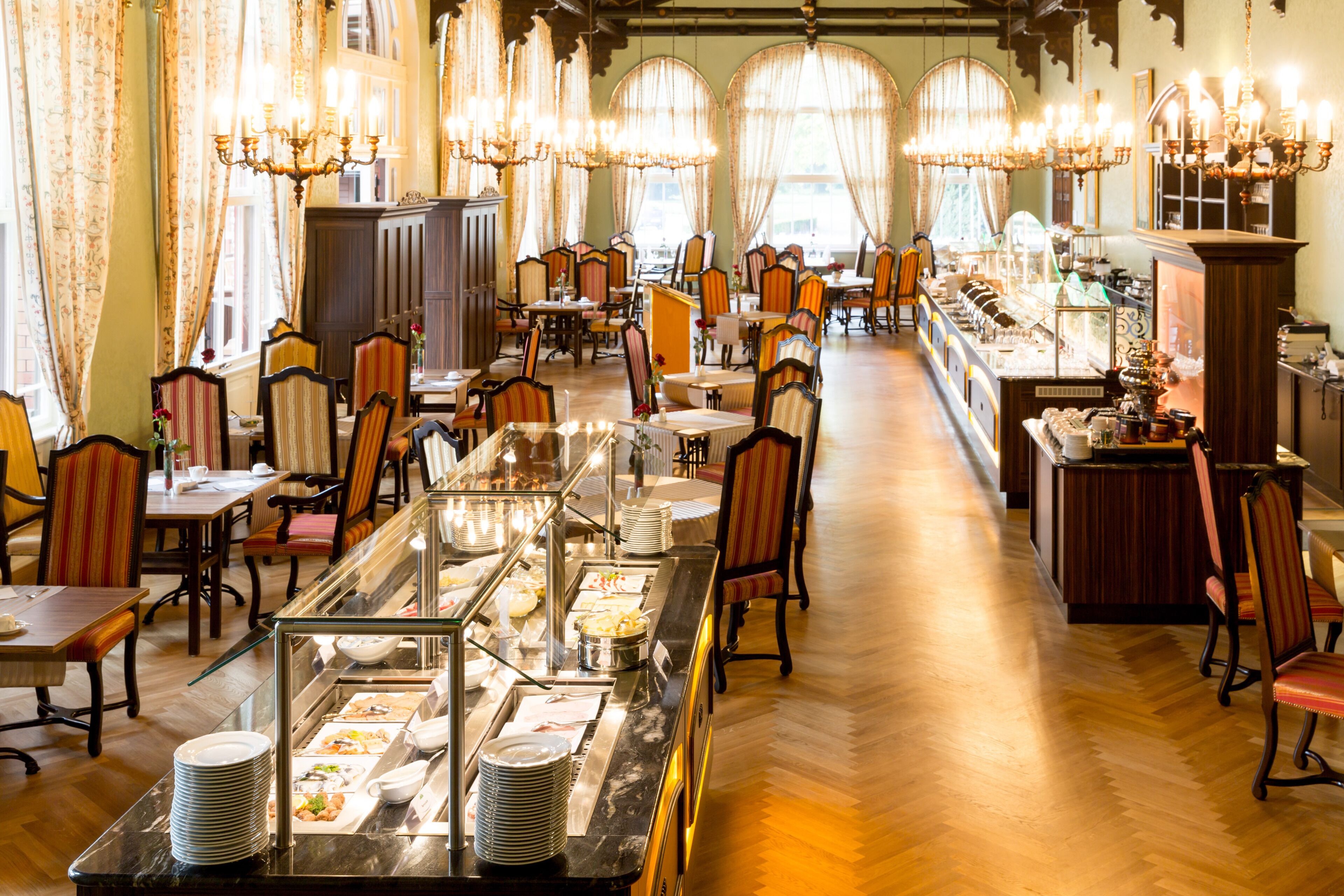 Daily buffet breakfast (EUR 23 per person)