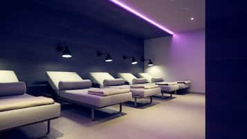 Behandlungsräume für Paare, Sauna, Dampfbad, Körperbehandlungen