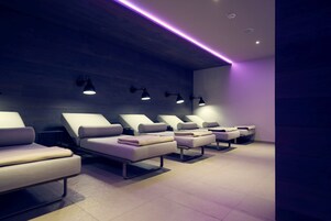 Salas de tratamientos para parejas, sauna, baño turco 