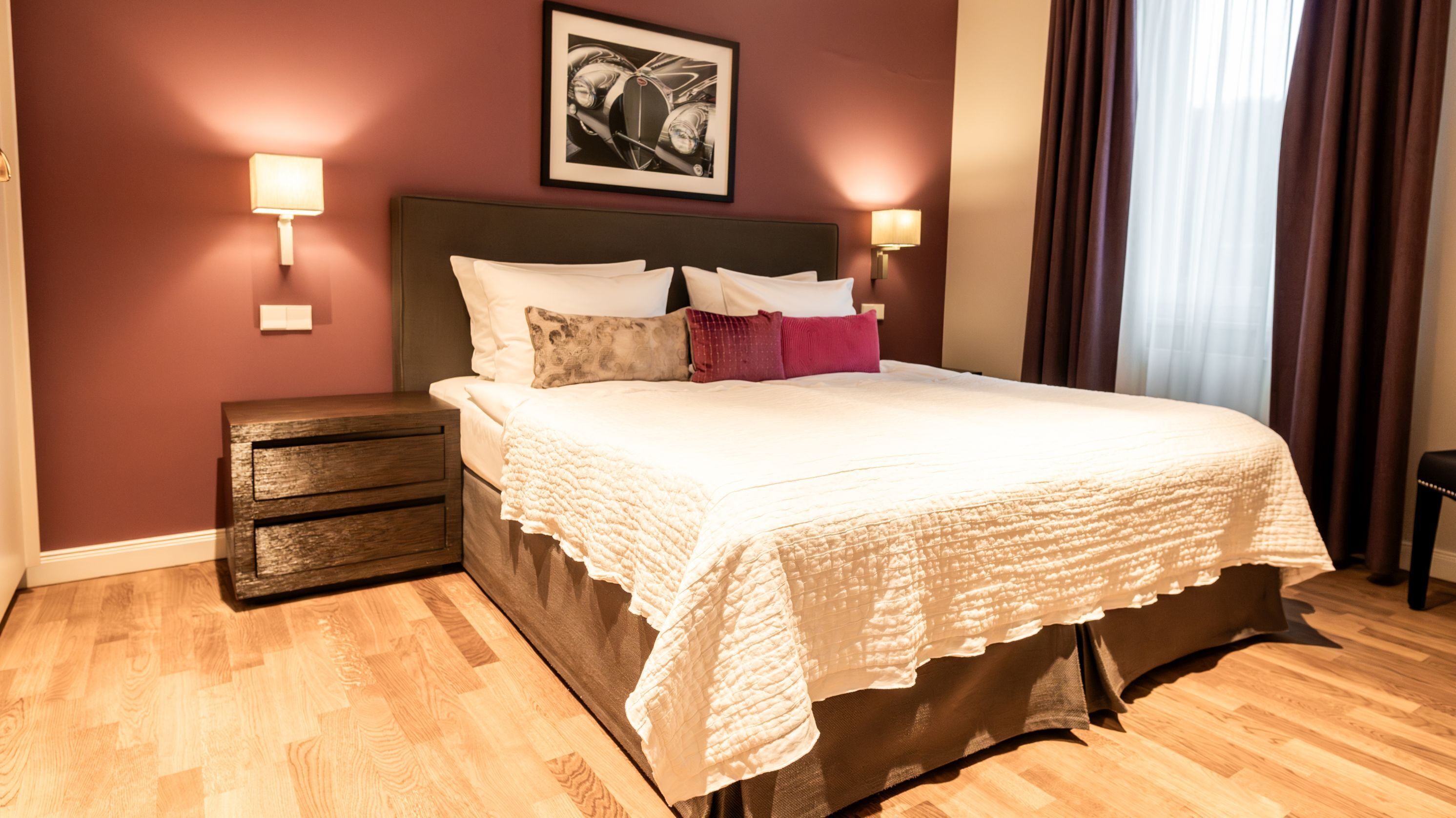 Exclusive-huoneisto, 1 makuuhuone, tupakointi kielletty, keittiö | Ylelliset vuodevaatteet, pillowtop-patjalliset sängyt