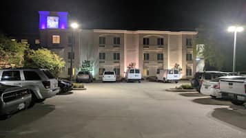 Front of property - evening/night